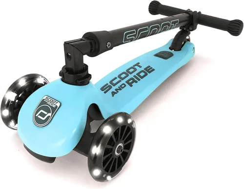 Vista 8 de Scoot&Ride Highwaykick 3 LED Scooter, Rose