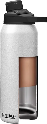 Vista 3 de CamelBak Botella de agua de acero inoxidable aislada al vacío Chute Mag Blanco