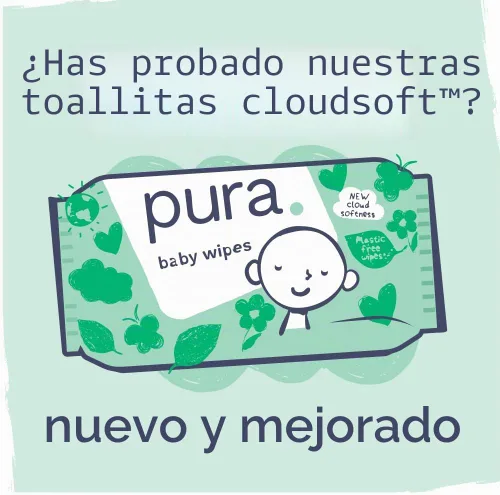 Vista 11 de Pura Pañales para bebé talla 5 (27-35 libras) 48 unidades de piel sensible