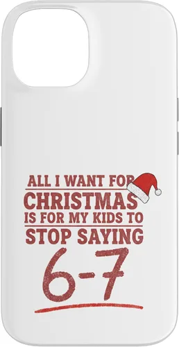 Vista 4 de 6 7 Funny Christmas Parents Meme Case for iPhone 16