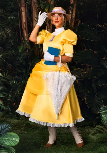Vista 2 de Disfraz de Tarzan Jane para mujer Multicolor