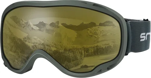 Vista 11 de Gafas de esquí para esquí, snowboard, motos de nieve para hombres, mujeres y adultos, antivaho 100% protección UV