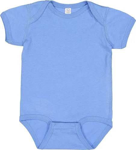 Vista 178 de RABBIT SKINS, Body de manga corta de jersey fino suave para bebé