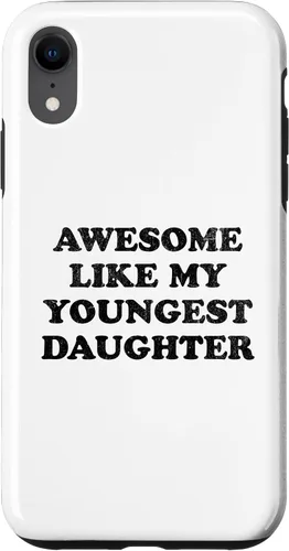 Vista 25 de Awesome Like My Youngest Daughter Funny for Mom Dad Parent Case for iPhone 16