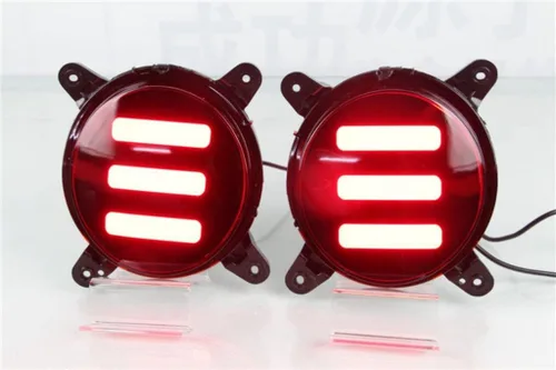 Vista 3 de Luz de freno de luz trasera de parachoques LED para Hyundai Grand i10 i10x 2017 2018