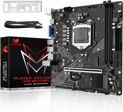 Vista 8 de H511M PRO LGA 1200 Placa base para procesadores Intel de 10ª/11ª generación Core i9/i7/i5/i3/Pentium/Celeron Series