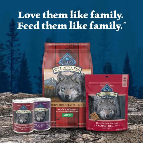 Vista 9 de Blue Buffalo Wilderness - Alimento húmedo para perros adultos, sin granos y con alto contenido de proteínas, variedad de carne de res y pollo &