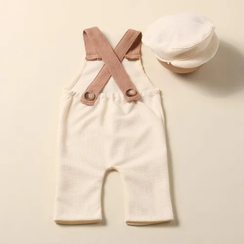 Vista 5 de Accesorios de fotografía para recién nacidos, trajes de bebé para niño recién nacido, sesión de fotos, traje de caballero