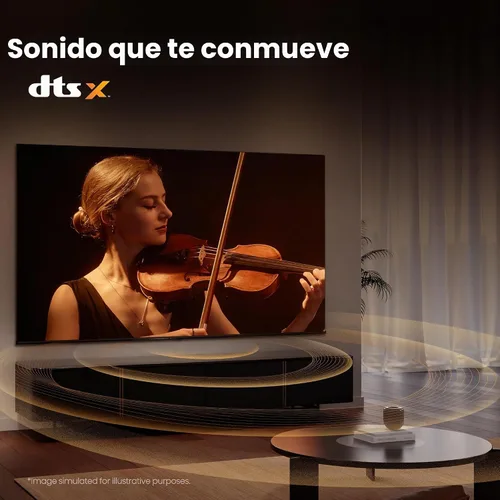 Vista 7 de Hisense Smart Roku TV Class E6SR Series Hi-QLED 4K UHD de 43 pulgadas (43E6SR, modelo 2026) - Dolby Vision, modo de juego Plus, VRR, ALLM, DTS