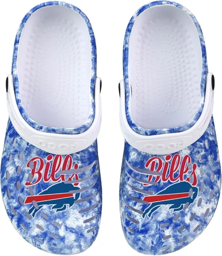 Vista 21 de FOCO NFL Womens NFL Team Logo Cloudie Garden Water Sandals Shoes Slipper Clogs with Strap