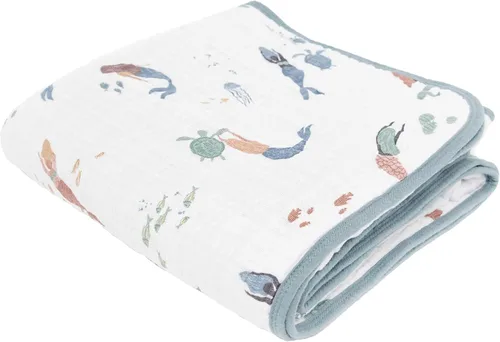 Vista 20 de Little Unicorn Manta de recepción para recién nacidos Ultra suave, tela de muselina multicapa Regalo para recién nacidos y para llevar