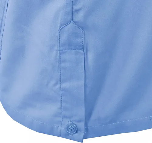 Vista 5 de Camisa deportiva Guayabera para hombre, Azul