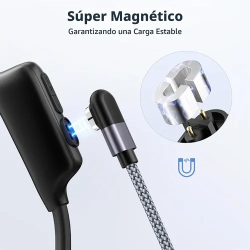 Vista 7 de RUXELY Adaptador de cable de carga de auriculares USB C a Shokz, 2