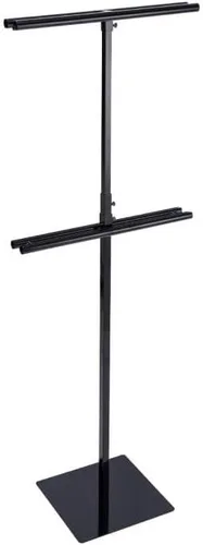 Vista 6 de SSWBasics Soporte ajustable de metal negro - Negro