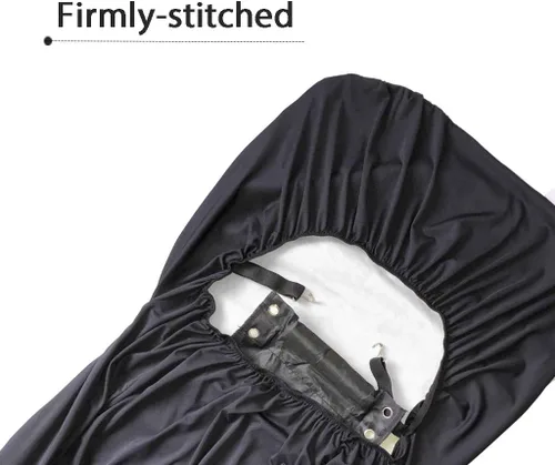Vista 5 de Funda de asiento de coche rosa con estampado de vaca, suave, transpirable, para asiento delantero, asiento trasero, juego completo de 4