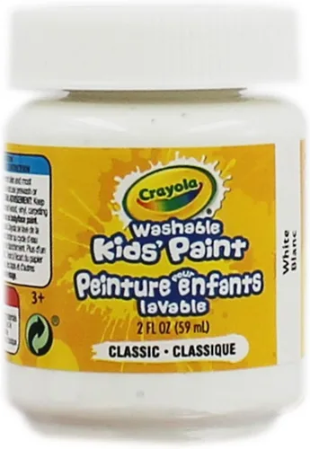 Vista 10 de Pintura de Crayola lavable para niño (6 colores surtidos) 2 oz cada una, paquete de de 1, Variados Varios