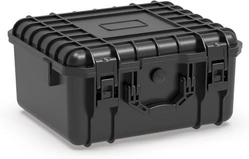 Vista 10 de Ant Mag Funda rígida impermeable con espuma Pick & Pluck - Interior de 9.2 x 6.5 x 2.7 pulgadas - Caja protectora de almacenamiento de viaje