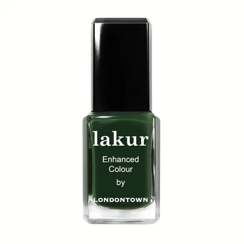 Vista 17 de LONDONTOWN Lakur Nail Polish – Green, Long-Lasting, Streak-Free, Chip-Resistant 21+ Free Non-Toxic Vegan Nail Color, Strengthens & Hydrates Nails