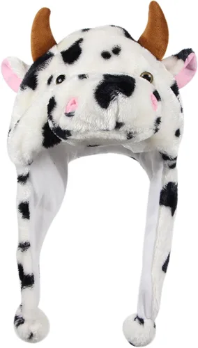 Vista 3 de Gorras de animales de tejido suave Talla única - 100 % poliéster con forro polar