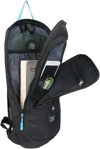 Vista 4 de WINDCHASER Mochila de ciclismo, 6L Mochila de bicicleta Bolsa transpirable para senderismo Ciclismo Esquí