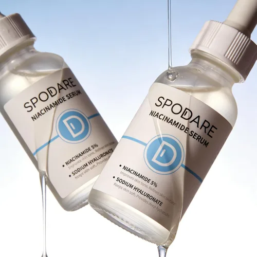Vista 7 de SPODARE Suero de niacinamida, hialuronato de sodio, Salmon PDRN, 1.01 fl.oz Suero facial, cuidado hidratante y suavizante, mejora el tono de la piel