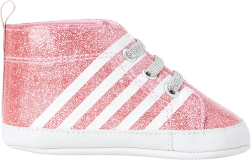 Vista 3 de K-Swiss Tenis para bebé niña Zapatos ligeros de suela suave Tenis de primera caminante para bebés niñas (0-12 meses)