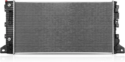 Vista 88 de SCITOO Conjunto de radiador de aluminio refrigerante del motor para 1986-1994 para Nissan D21 2.4L 3.0L 1987 para Nissan para Pathfinder 2.4L