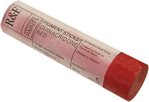 Vista 8 de R&F Handmade Paints - Pigmento profesional al óleo en barra, naranja lizarina, 6.4 fl oz