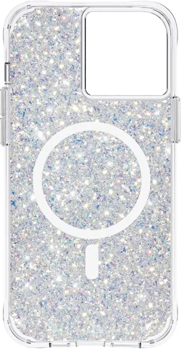 Vista 5 de Case-Mate - Twinkle - MAGSAFE Funda para iPhone 13 Pro - Elementos de aluminio reflectantes - Compatible con accesorios Magsafe y carga - Protección