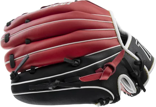 Vista 5 de Marucci Caddo Series V2 MFG2CD1000-R/BK - Guante de béisbol juvenil (10 pulgadas)