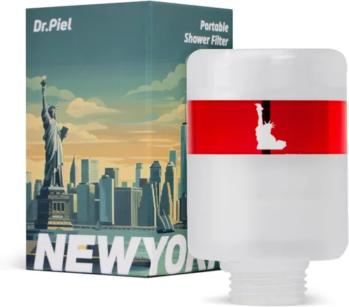 Vista 15 de Dr. Piel Filtro de Ducha para Viaje Edición Nueva York Superior