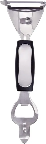Vista 10 de HIC Kitchen Bar Deluxe - Abrebotellas de pared, extra resistente, abre botellas emergentes de refrescos, jugos, cerveza y vino, juego de 2