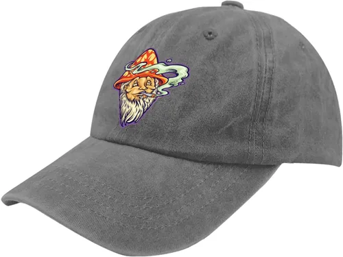 Vista 2 de devor Gorras de béisbol con diseño de hongos para mujer, gorras gráficas ajustables