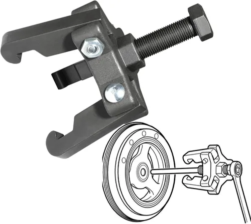Vista 4 de DPTOOL - Kit extractor de polea de amortiguador de equilibrador armónico