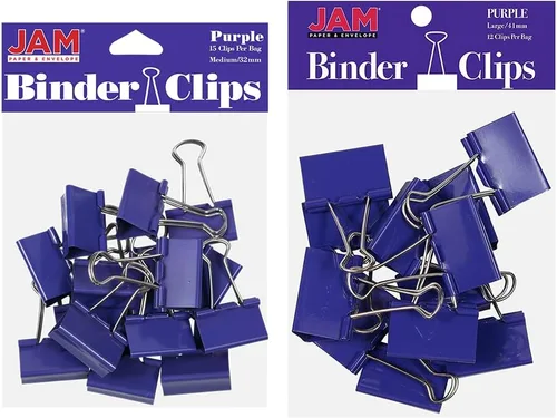 Vista 68 de Broches aprietapapeles JAM Paper®, Blanco