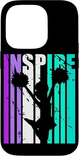 Vista 16 de Funda motivacional para iPhone 11 Pro Max para niñas, color morado