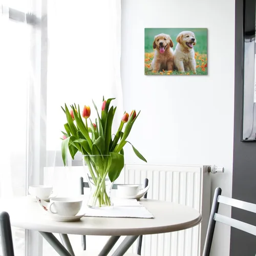 Vista 2 de Anjiefo Impresiones en lienzo personalizadas con tu foto, lienzo personalizado para pared, imprime tus fotos en lienzo, regalos para familiares