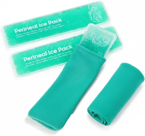 Vista 14 de Almohadilla de enfriamiento perineal para recuperación posparto, paquetes fríos de gel extra duraderos para hemorroides y alivio de cesárea, 2