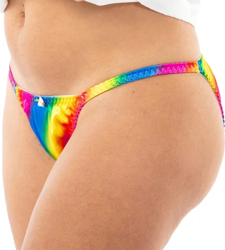 Vista 2 de Satini Tanga Bikini Bragas de satén para mujer