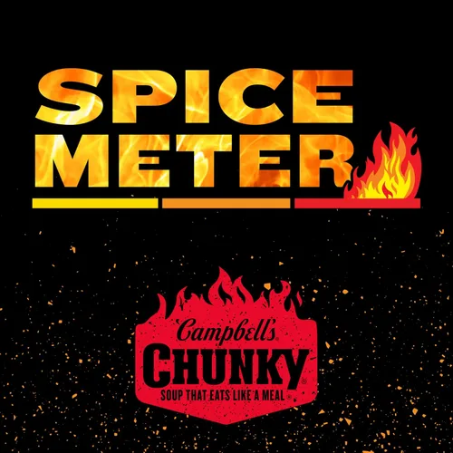 Vista 6 de Campbell's Chunky Sopa de fideos con pollo y pimienta fantasma, lata de 18.6 onzas