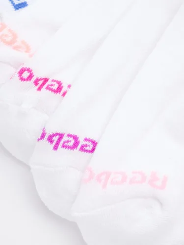 Vista 4 de Reebok Calcetines acolchados de corte bajo para niña (paquete de 12)