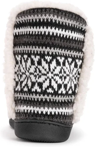 Vista 3 de MUK LUKS Pantuflas Cheyenne para mujer