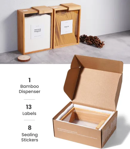 Vista 4 de APT 1101 Dispensador de alimentos 2L Organizadores y almacenamiento de cocina Contenedores de alimentos y dispensador de cereales