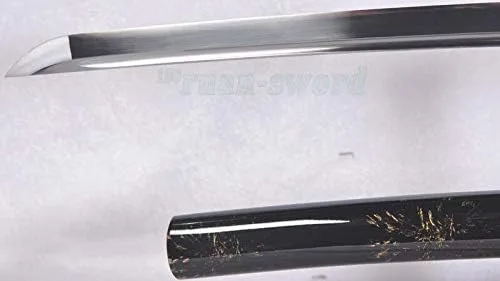 Vista 7 de Espada GLW 41''japonés Samurai espada Katana 1060 alto carbono Tang Blade Sharp