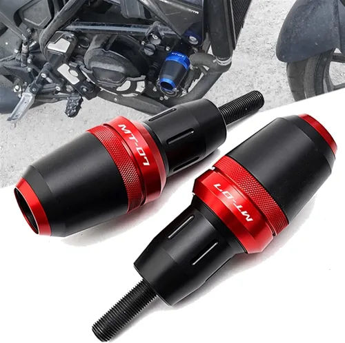 Vista 6 de Marcos protectores para Yamaha MT07 Tracer 7 700 GT MT-07 Tracer FZ07 2014-2021 2022 2023 TRACER7 TRACER700 Marco de motocicleta Sliders Protector