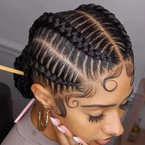 Vista 2 de Pelucas de cabello humano con encaje completo, ondulado, HD, transparente, hecho a mano, peluca de encaje entera hecha a mano, previamente