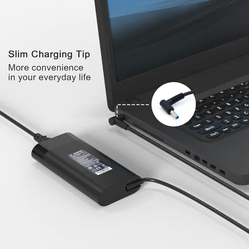 Vista 6 de Cargador Laptopo de 150 W para HP ZBook 15 16 17 15u 15v G3 G4 G5 G6 G8 G9 ZBook Studio G4 G5 G7 G8 G9 Pavilion Gaming 15 17 OMEN by 15 17 Adaptador