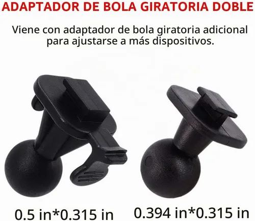 Vista 2 de CH02B - Soporte de montaje para cámara de tablero de automóvil para base adhesiva de doble cara 3M, soporte de montaje para parabrisas y tablero