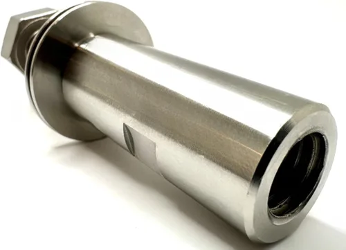 Vista 7 de Kit extensor de pulido de amoladora angular de acero inoxidable 5/8"-11, rueda de pulido de vías respiratorias eje de extensión de 2-1/4", adaptador