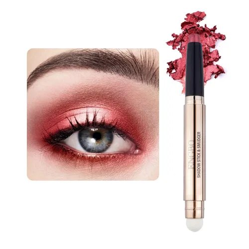 Vista 16 de LOKFAR Sombra de ojos en barra de maquillaje cosméticos iluminador de ojos, lápiz de sombra de ojos en crema giratoria, sombra de ojos en barra